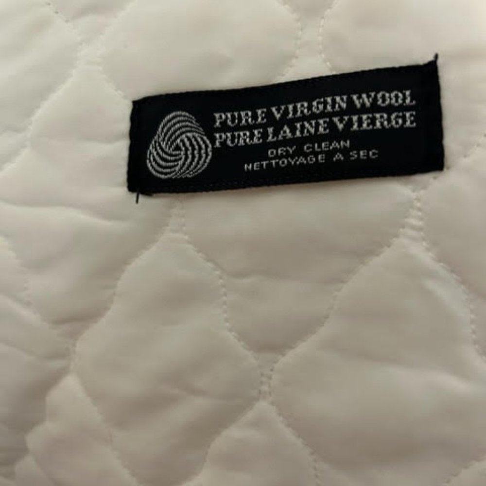 Beautiful Vintage Cream Wool Coat